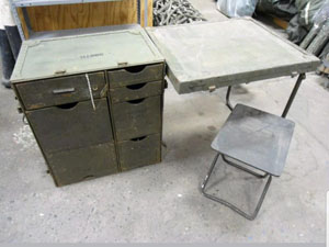 Image of Military Field Desk (Wood)