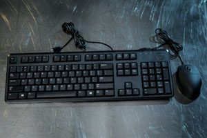 Image of Black Keyboard / Mouse Combo