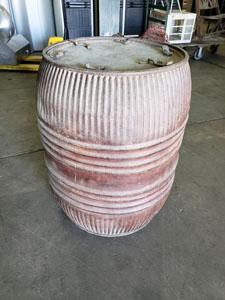Image of Antique Copper Still Barrel
