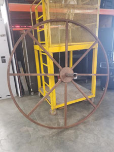 Image of Large Hose Reel Wheel