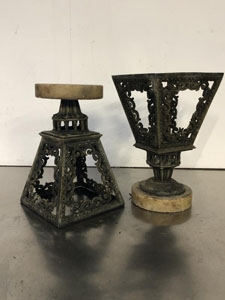 Image of Antique Candle Lamp