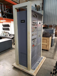 Image of Gray Power Communications Rack