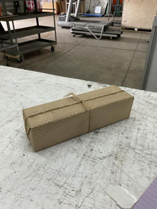 Image of Wrapped Package With Twine